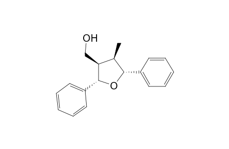 3-Furanmethanol, tetrahydro-4-methyl-2,5-diphenyl-, (2.alpha.,3.beta.,4.beta.,5.alpha.)-