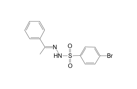 4-bromo-N'-[(E)-1-phenylethylidene]benzenesulfonohydrazide