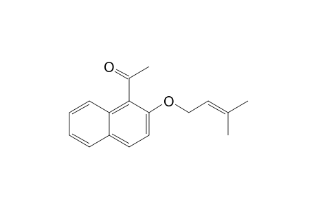 1-Acetyl-2-(3'-methylbut-2'-enyloxy)naphthalene