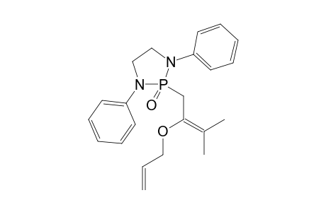 2-[3'-Methyl-2'-(2''-propenyloxy)-2'-butenyl]-1,3-diphenyl-1,3,2-diazaphospholidine 2-Oxide