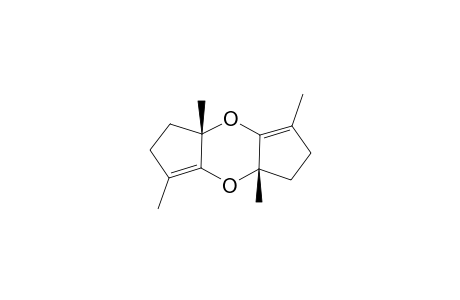 (1RS,7RS)-1,4,7,10-Tetramethyl-2,8-dioxatricyclo[7.3.0.0(3,7)]dodeca-3,9-diene