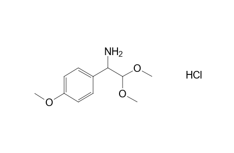 1-(4-Methoxyphenyl)-2,2-dimethoxyethylamine Hydrochloride