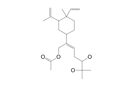 Loba-8,10,13(15)-triene-14,17,18-triol-14-acetate
