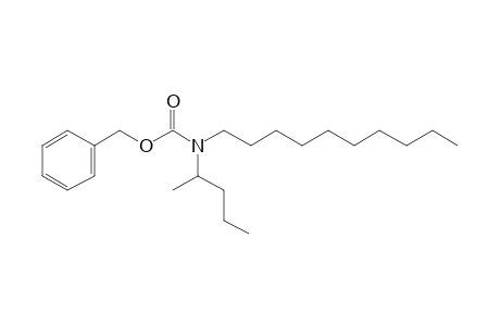 Carbonic acid, monoamide, N-(2-pentyl)-N-decyl-, benzyl ester