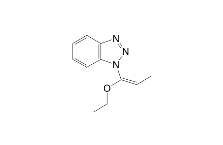 1-[(E)-1-ethoxyprop-1-enyl]benzotriazole