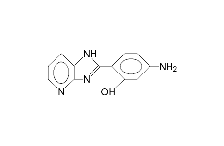 2-(4-Amino-2-hydroxy-phenyl)-1H-imidazo(4,5-B)pyridine