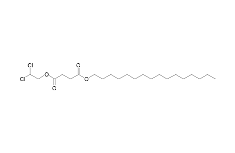 Succinic acid, 2,2-dichloroethyl hexadecyl ester