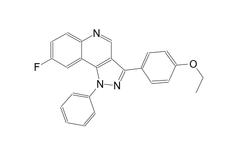 1H-pyrazolo[4,3-c]quinoline, 3-(4-ethoxyphenyl)-8-fluoro-1-phenyl-