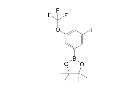 2-(3-Iodo-5-(trifluoromethoxy)phenyl)-4,4,5,5-tetramethyl-1,3,2-dioxaborolane