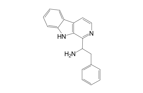 (+-)-1-(1'-Amino)-2'-phenylethyl)-.beta.-carboline