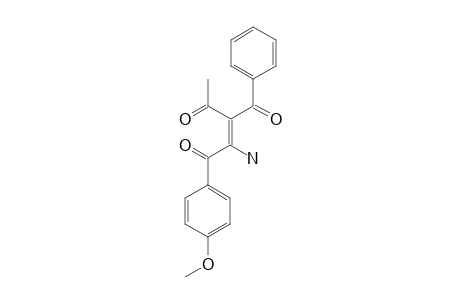 2-AMINO-3-BENZOYL-1-p-METHOXYPHENYLPENT-2-ENE-1,4-DIENE