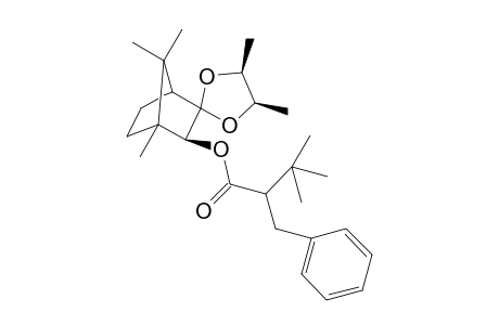 3,3-[(exo)-Butanedioxy]-2-(exo)-bornyl 2-benzyl-3,3-dimethylbutanoate