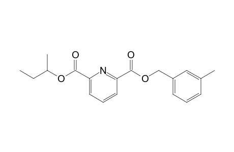2,6-Pyridinedicarboxylic acid, 3-methylbenzyl but-2-yl ester
