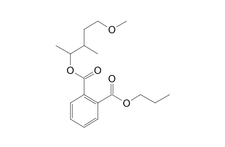 Phthalic acid, 5-methoxy-3-methylpent-2-yl propyl ester