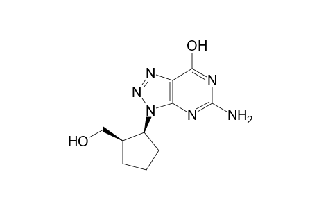 cis-5-amino-3-[2-(hydroxymethyl)cyclopentyl]triazolo[4,5-d]pyrimidin-7-ol