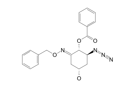 (2S,3R,5R)-3-AZIDO-2-BENZOYLOXY-5-HYDROXY-CYCLOHEXANONE-O-BENZYL-OXIME