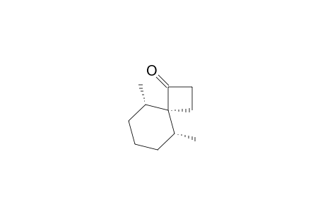 (4R,5R,9S)-5,9-dimethylspiro(3.5)nonan-1-one