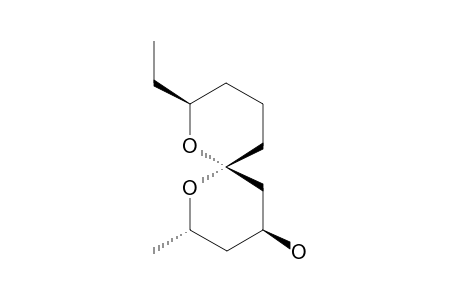 (2RS,4SR,6SR,8RS)-8-ETHYL-2-METHYL-DIOXASPIRO-[5,5]-UNDECAN-4-OL