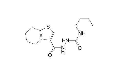 N-butyl-2-(4,5,6,7-tetrahydro-1-benzothien-3-ylcarbonyl)hydrazinecarboxamide