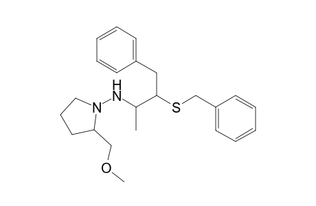 [2'-(Benzylsulfanyl)-1'-methyl-3'-phenylpropyl]-[2-(methoxymethyl)pyrrolidin-1-yl]amine