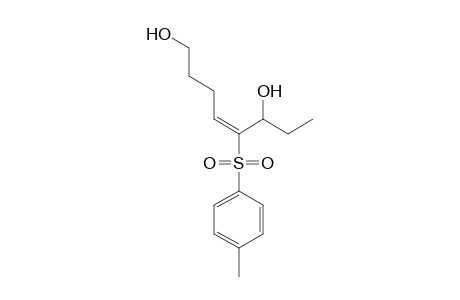 (E)-5-Tosyl-4-octen-1,6-diol