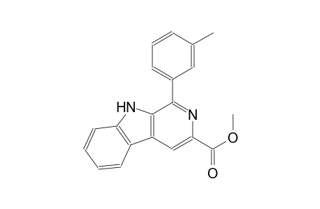 methyl 1-(3-methylphenyl)-9H-beta-carboline-3-carboxylate