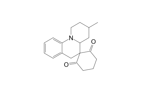 3-Methyl-2,3,4,4a,5,6-hexahydro-1H-spiro-[benzo[c]quinolizine-5,2'-cyclohexane]-1',3'-dione