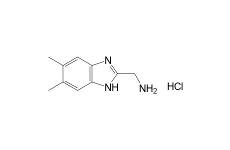 2-(aminomethyl)-5,6-dimethylbenzimidazole, monohydrochloride