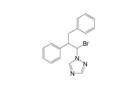 1H-1,2,4-Triazole, 1-(1-bromo-2,3-diphenylpropyl)-