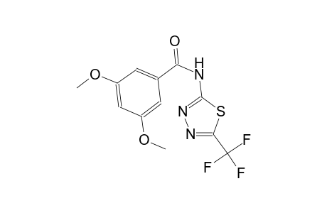 benzamide, 3,5-dimethoxy-N-[5-(trifluoromethyl)-1,3,4-thiadiazol-2-yl]-