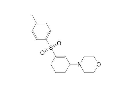 N-(3-tosyl-2-cyclohexenyl)morpholine