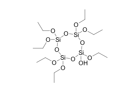Heptaethoxycyclotetrasiloxanol
