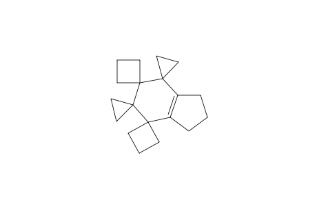 Tetraspiro[biscyclobutane-1,4'':1',6''(5''H)-[4H]indene-5'',1''':7''(1''H),1''''-biscyclopropane], 2'',3''-dihydro-