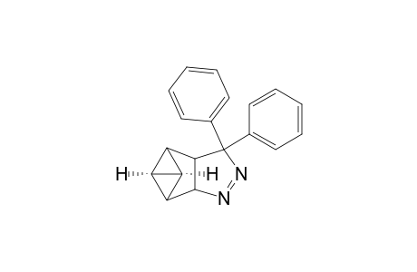 4,5,6-Methenocyclopentapyrazole, 3,3a,4,5,6,6a-hexahydro-3,3-diphenyl-, cis-