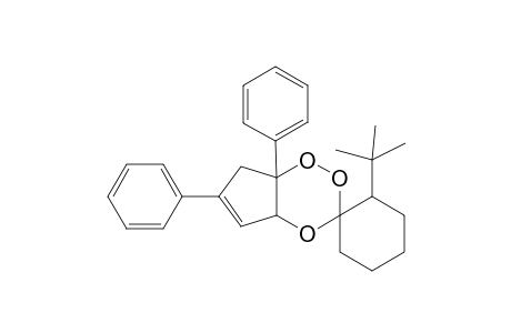 (1RS,2SR,4'aRS,7'aRS)-4',7'a-Dihydro-2-(t-butyl)-6',7'a-diphenylspiro[cyclohexane-1',3'-[7'H]cyclopenta[1,2,4]trioxine]