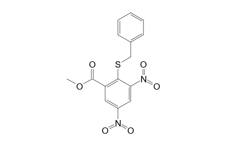 METHYL-2-(PHENYLMETHYLSULFANYL)-3,5-DINITROBENZENECARBOXYLATE
