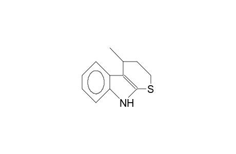 4-Methyl-2,3,4,9-tetrahydro-thiopyrano(2,3-B)indole