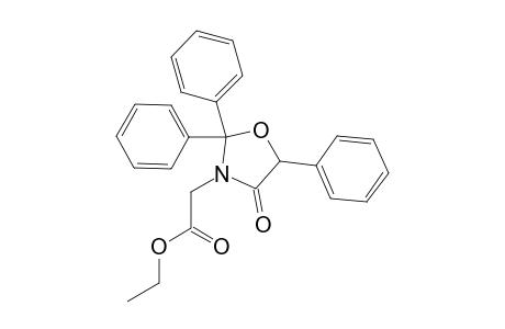 Ethyl (4'-oxo-2',2',5'-triphenyloxazolidin-3'-yl)acetateone