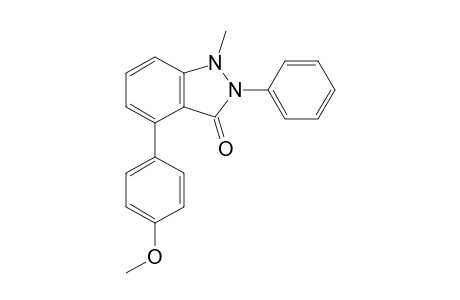 1,2-Dihydro-4-(4-methoxyphenyl)-1-methyl-2-phenyl-3H-indazol-3-one