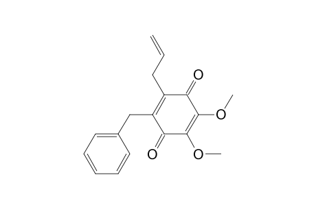 2,5-Cyclohexadiene-1,4-dione, 2,3-dimethoxy-5-(phenylmethyl)-6-(2-propenyl)-
