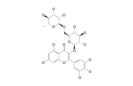 MYRICETIN-3-RUTINOSIDE;MYRICETIN-3-[ALPHA-L-RHAMNOPYRANOSYL-(1->6)-GLUCOPYRANOSIDE]