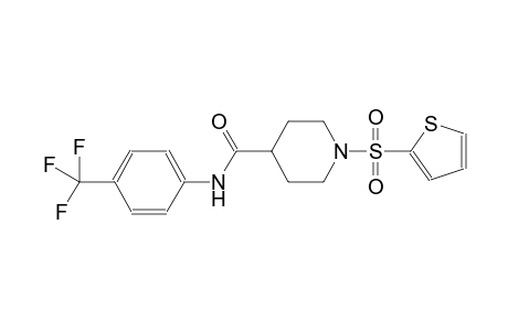 1-(2-thienylsulfonyl)-N-[4-(trifluoromethyl)phenyl]-4-piperidinecarboxamide