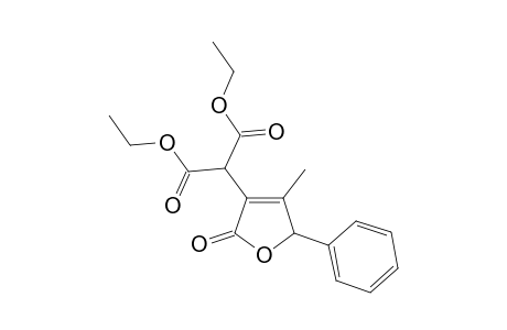 Diethyl 2-(4-methyl-2-oxo-5-phenyl-2,5-dihydrofuran-3-yl)malonate