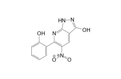 3-Hydroxy-6-(2-hydroxyphenyl)-5-nitro-1H-pyrazolo[3,4-b]pyridine