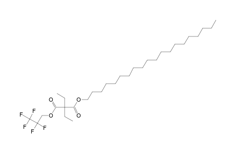 Diethylmalonic acid, eicosyl 2,2,3,3,3-pentafluoropropyl ester