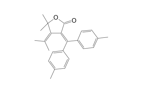 3-(Di-p-tolylmethylene)-5,5-dimethyl-3-(propan-2-ylidene)dihydrofuran-2(3H)-one