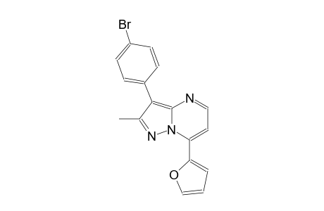 3-(4-bromophenyl)-7-(2-furyl)-2-methylpyrazolo[1,5-a]pyrimidine
