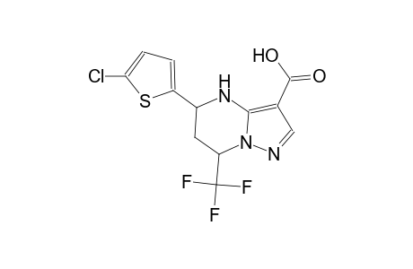 pyrazolo[1,5-a]pyrimidine-3-carboxylic acid, 5-(5-chloro-2-thienyl)-4,5,6,7-tetrahydro-7-(trifluoromethyl)-