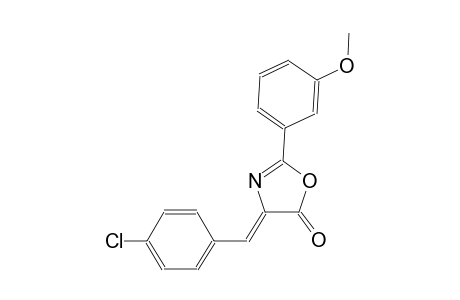5(4H)-oxazolone, 4-[(4-chlorophenyl)methylene]-2-(3-methoxyphenyl)-,(4Z)-