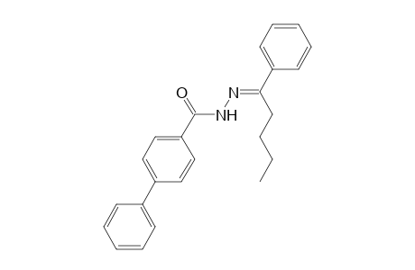 N'-[(E)-1-Phenylpentylidene][1,1'-biphenyl]-4-carbohydrazide